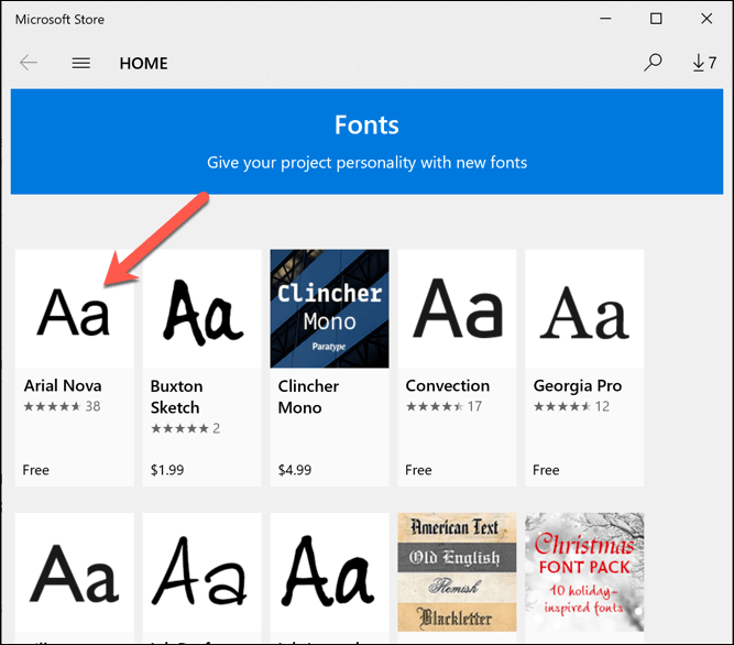 Kako instalirati fontove na Windows 10