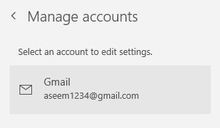 Como configurar Gmail en Windows 10