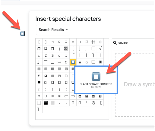 Com afegir formes a Google Docs