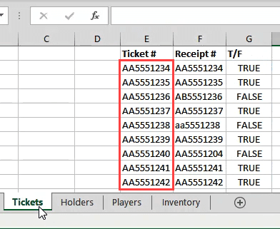 Com trobar valors coincidents a Excel