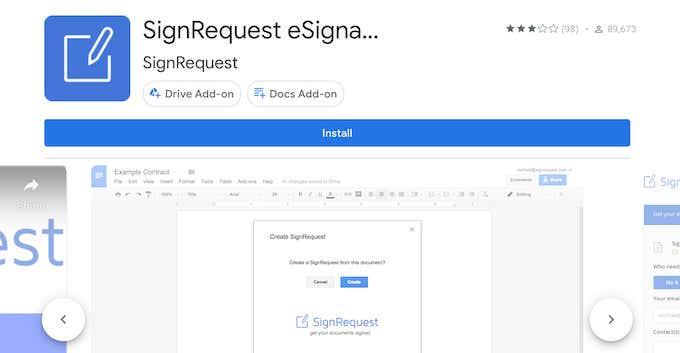 Com inserir una signatura a Google Docs