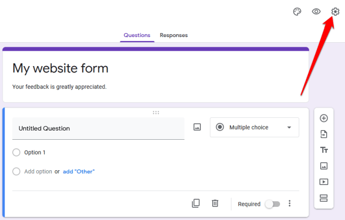 Slik legger du inn Google Forms på nettstedet ditt