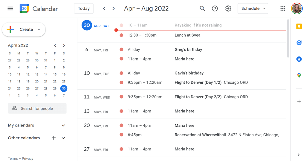 23 praktických klávesových skratiek Kalendára Google