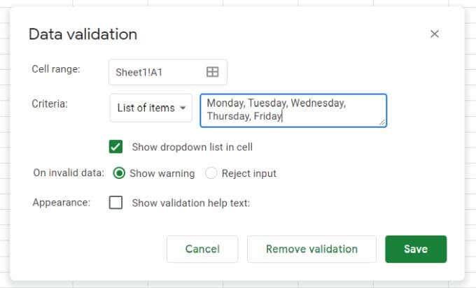 Com utilitzar les llistes desplegables de Google Sheets