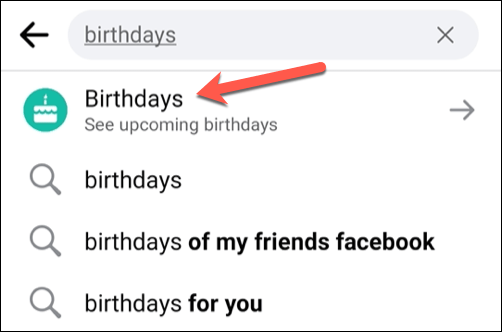 Kuinka löytää syntymäpäivät Facebookista