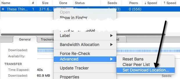 Како преместити напола завршено преузимање у уТоррент-у