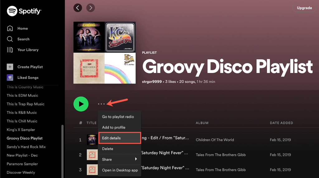 Com personalitzar les fotos de portada de la llista de reproducció de Spotify