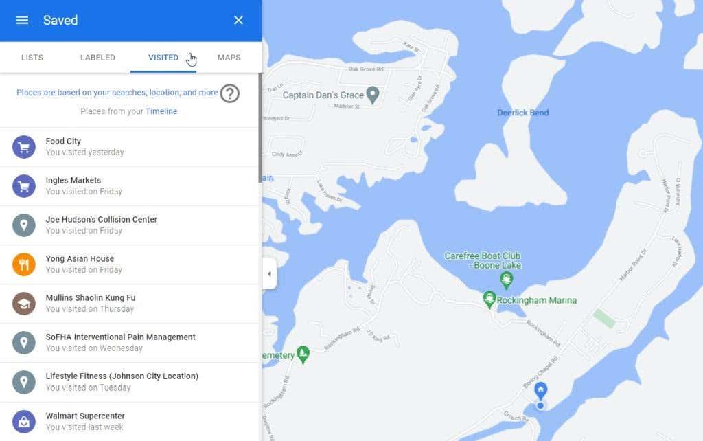 Historial d'ubicacions de Google Maps: 5 coses útils que podeu fer amb ell