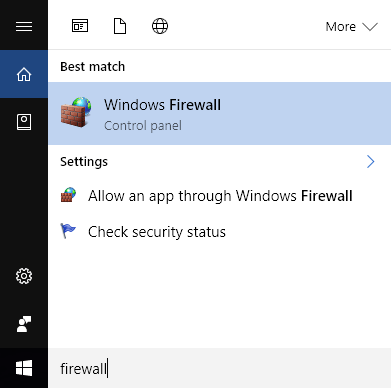 Prilagodite pravila in nastavitve požarnega zidu Windows 10
