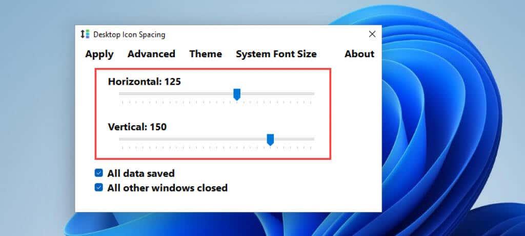 Com canviar l'espai d'icones de l'escriptori a Windows 11/10