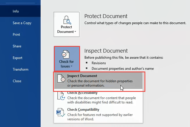 Com esborrar completament les metadades personals dels documents de Microsoft Office