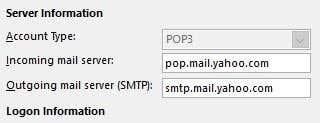 Kaip pasiekti Yahoo!  Paštas naudojant POP3 arba IMAP