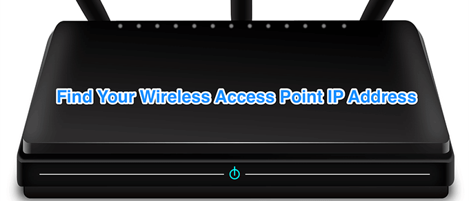 Com trobar una adreça IP de punt d'accés sense fil