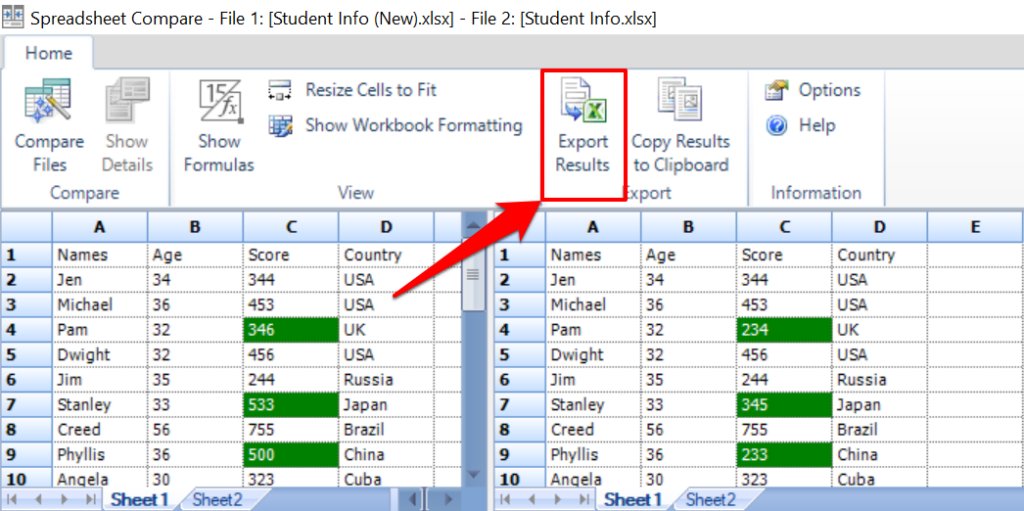 Com comparar dos fitxers Excel i ressaltar les diferències