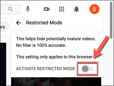 Què és el mode restringit de YouTube i com activar-lo o desactivar-lo