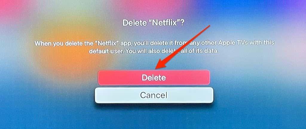 Så här åtgärdar du Netflix-fel 113 på Apple TV