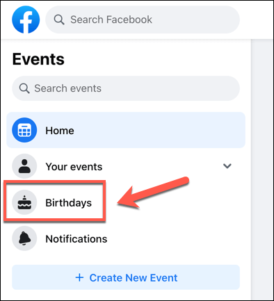 Kuinka löytää syntymäpäivät Facebookista