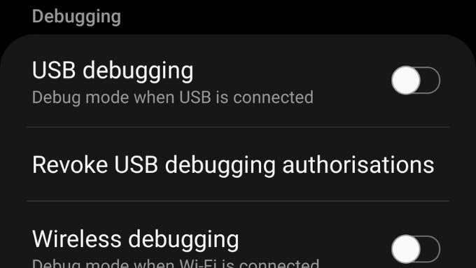 Mikä on USB-virheenkorjaus Androidissa Kuinka ottaa se käyttöön?