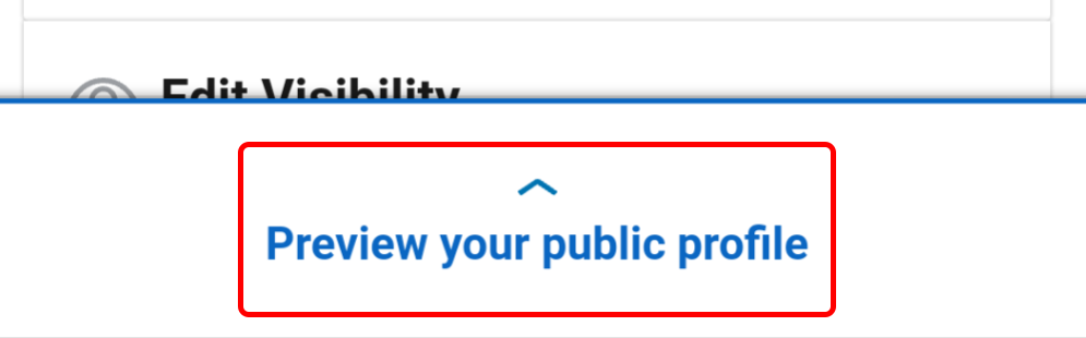 Как да видите своя профил в LinkedIn като публичен