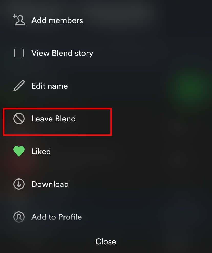 Com fer una llista de reproducció Spotify Blend amb un altre usuari