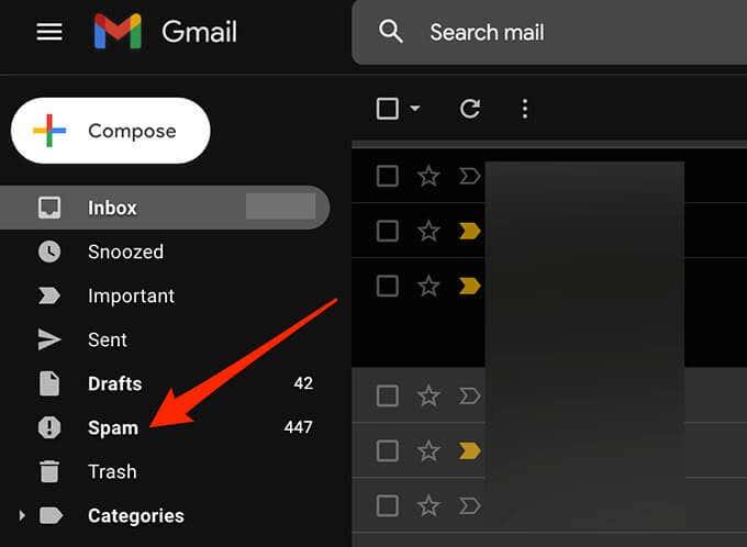 Com arreglar Gmail quan no rep correus electrònics