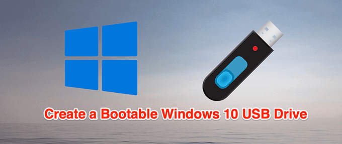 Como crear unha unidade de recuperación USB de arranque de Windows 10
