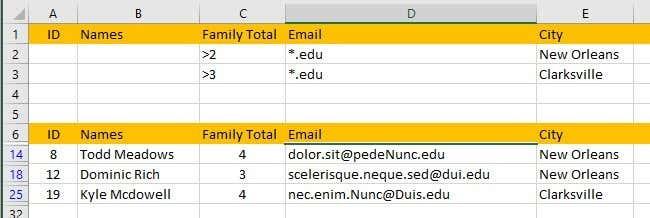 Como filtrar datos en Excel