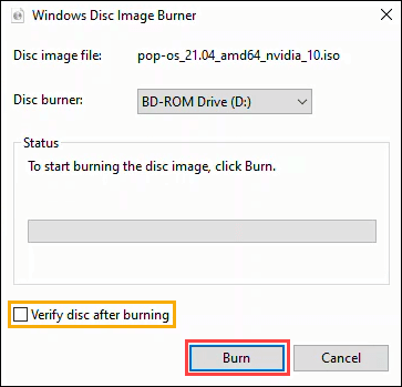 Com gravar CD, DVD i discs Blu-ray a Windows 11/10
