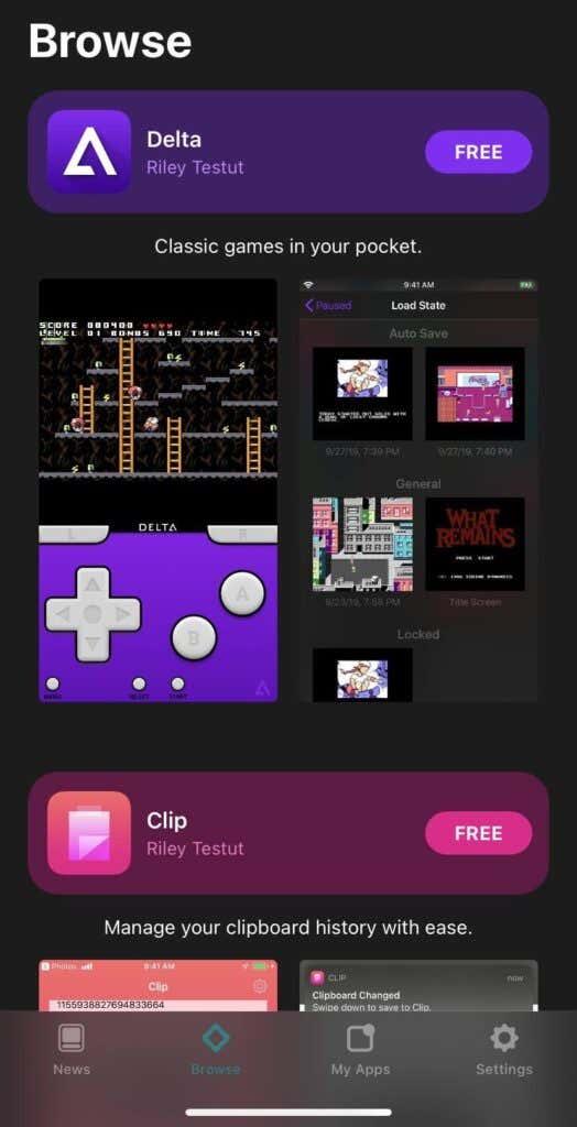 Kā lietot Game Boy emulatoru iOS ierīcēs