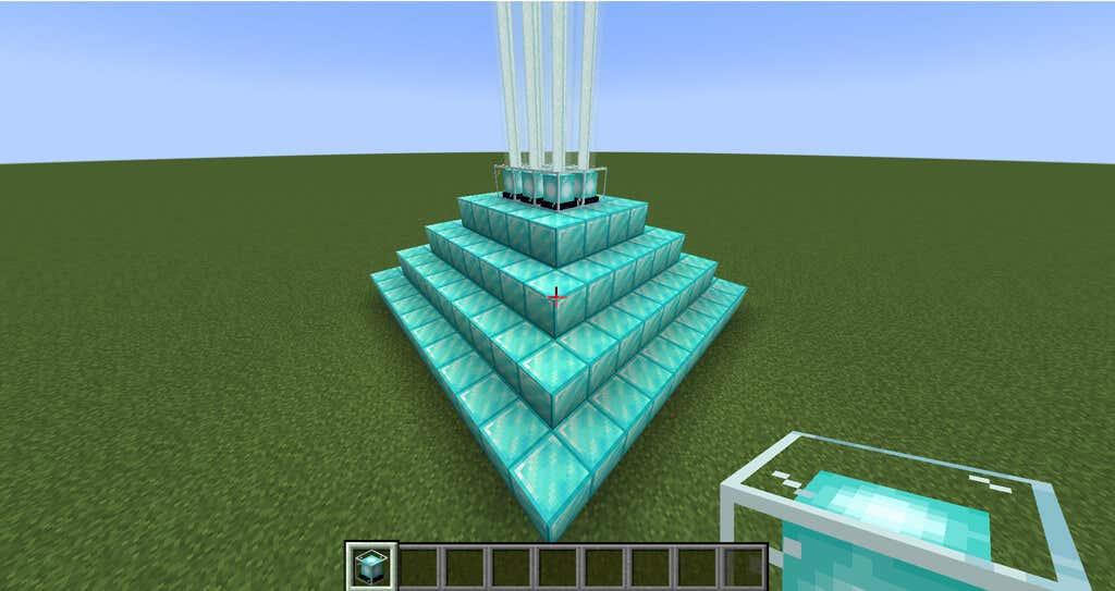 Sådan opsætter du et beacon i Minecraft