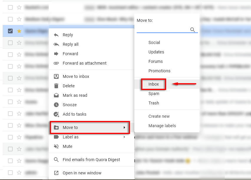 Sådan fungerer arkivering i Gmail