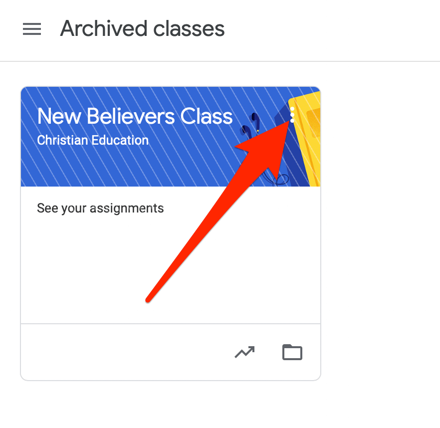 Πώς να αρχειοθετήσετε ή να διαγράψετε ένα Google Classroom