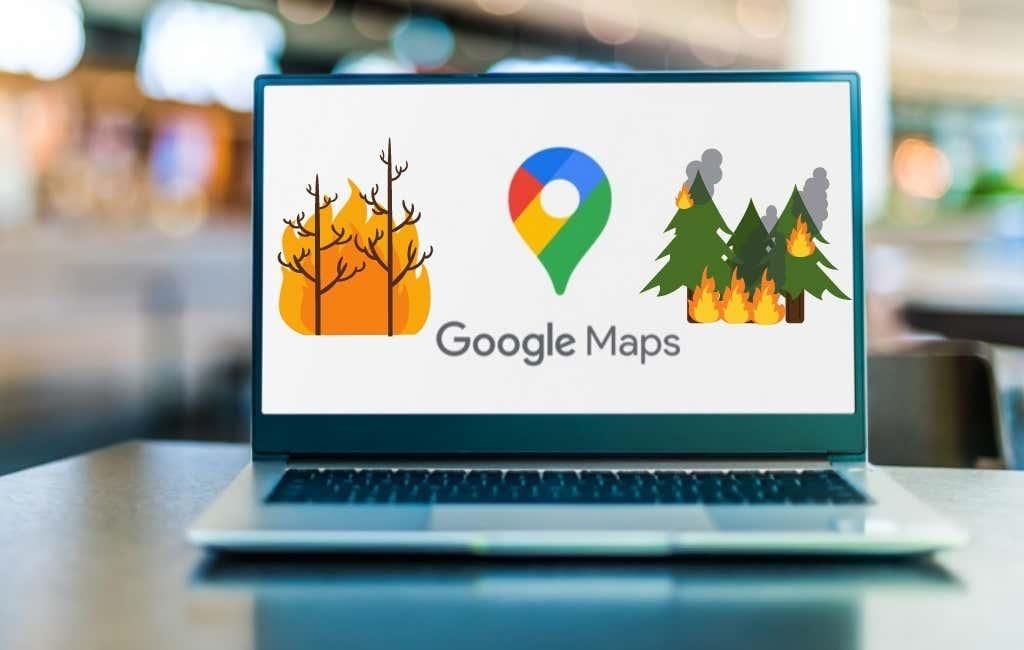 Com utilitzar el seguiment d'incendis forestals de Google Maps