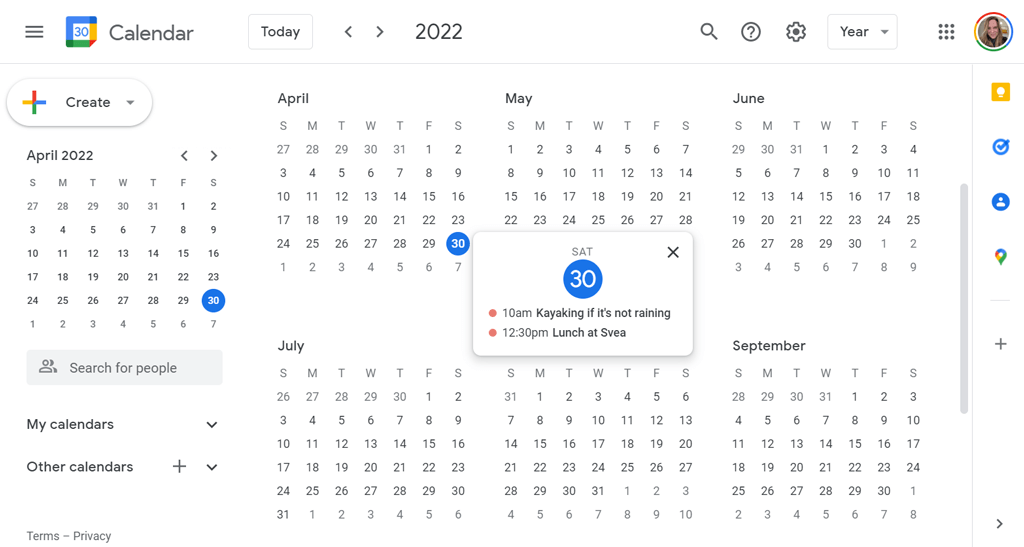 23 dreceres de teclat útils de Google Calendar