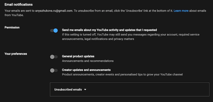 Com desactivar i gestionar les notificacions de YouTube