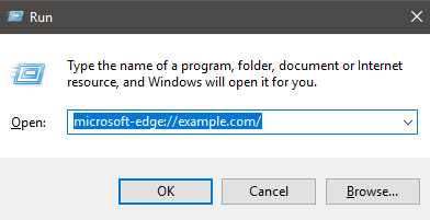 Hvordan omgå Microsoft Edge i Windows 10