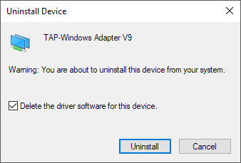Nem tudja törölni a hálózati adaptert a Windows 10 rendszerben?