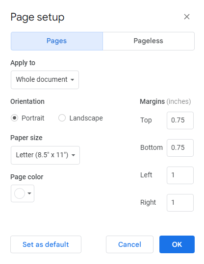 Hvordan lage en brosjyre eller brosjyre i Google Dokumenter