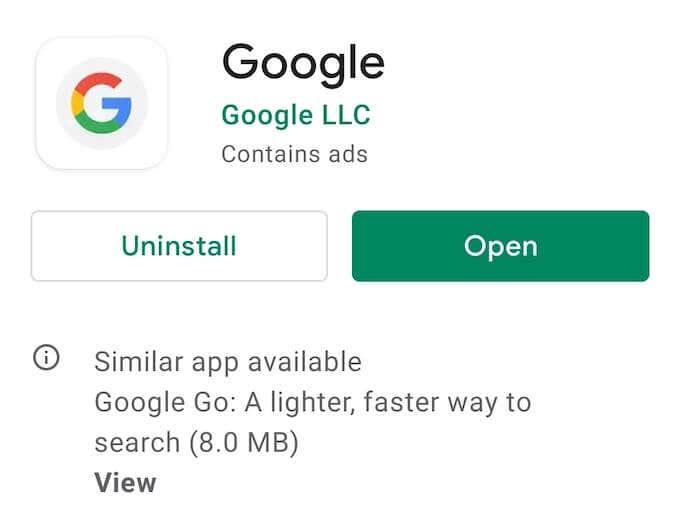 Mangler widgeten for Google Søkefelt?  Hvordan gjenopprette den på Android