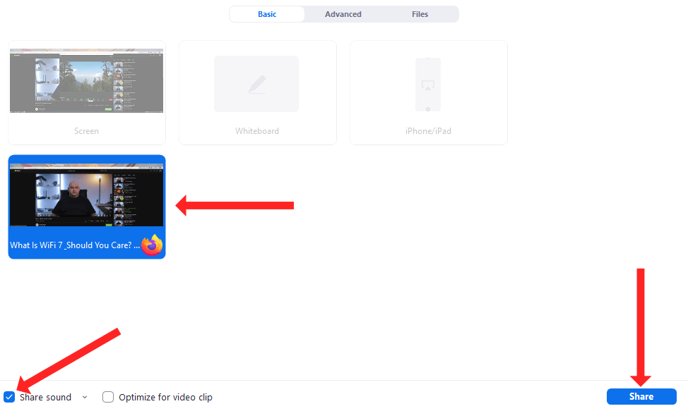 Πώς να μοιραστείτε τον ήχο στο Zoom