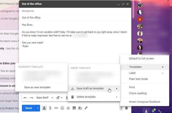 Ako nastaviť funkciu Mimo kancelárie v Gmaile