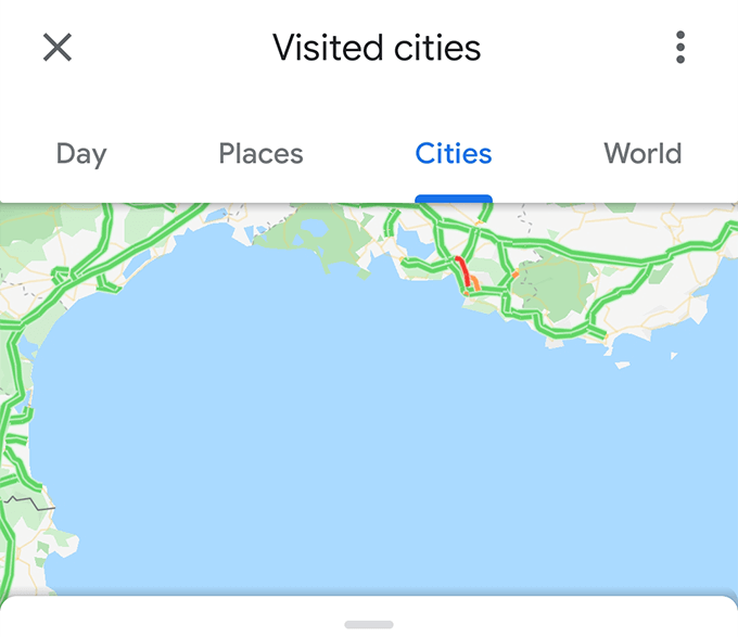 Ako zobraziť históriu polohy v Mapách Google