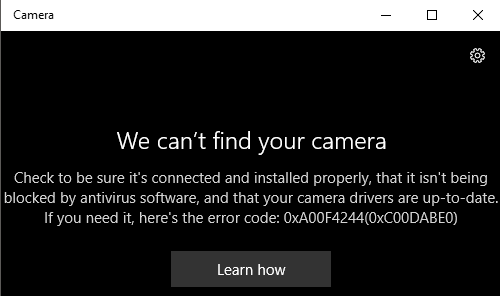 Как да използвате приложението за камера на Windows 10