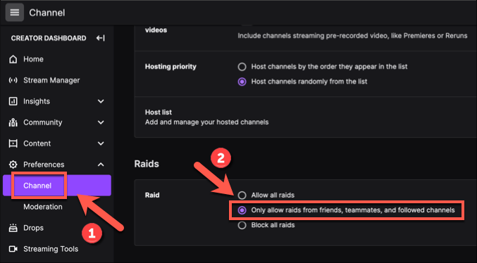 Як здійснити рейд на Twitch