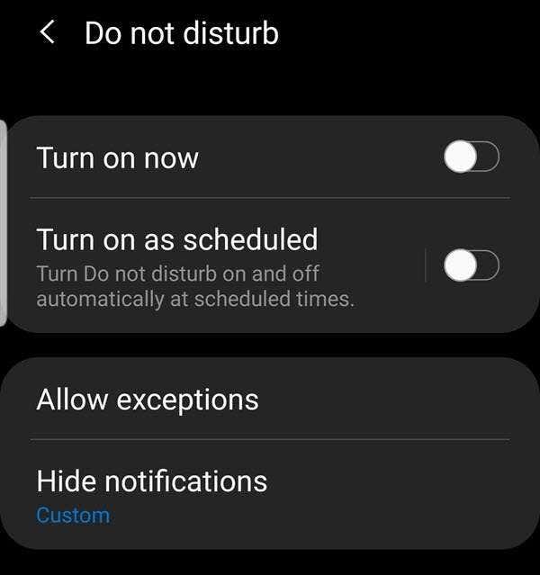 Πώς να διαμορφώσετε τις ρυθμίσεις "Μην ενοχλείτε" στο Android