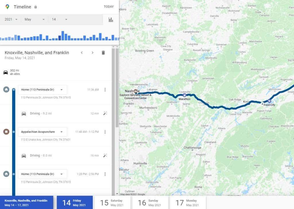 História polohy v Mapách Google: 5 užitočných vecí, ktoré s ňou môžete robiť