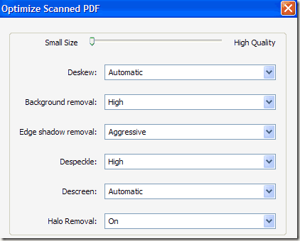 Com reduir la mida del fitxer PDF