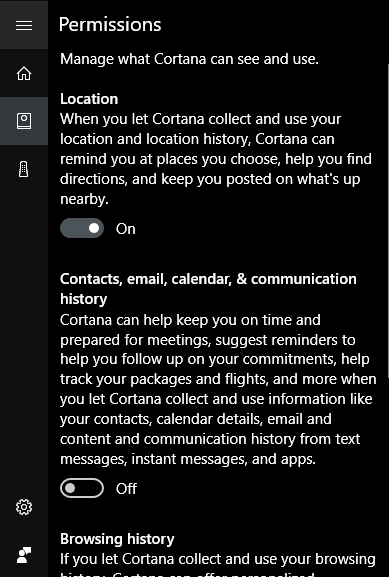 Cortana iestatīšana un lietošana operētājsistēmā Windows 10