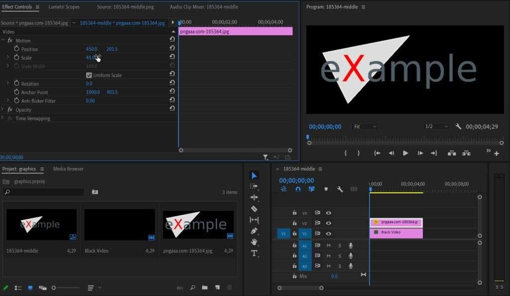 Com animar gràfics a Adobe Premiere Pro