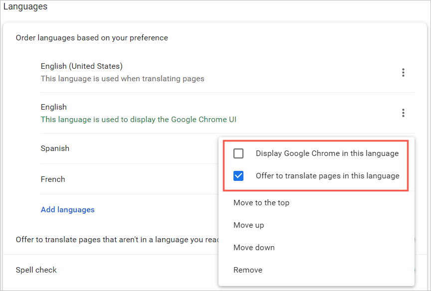 Kuidas muuta keelt Google Chrome'is